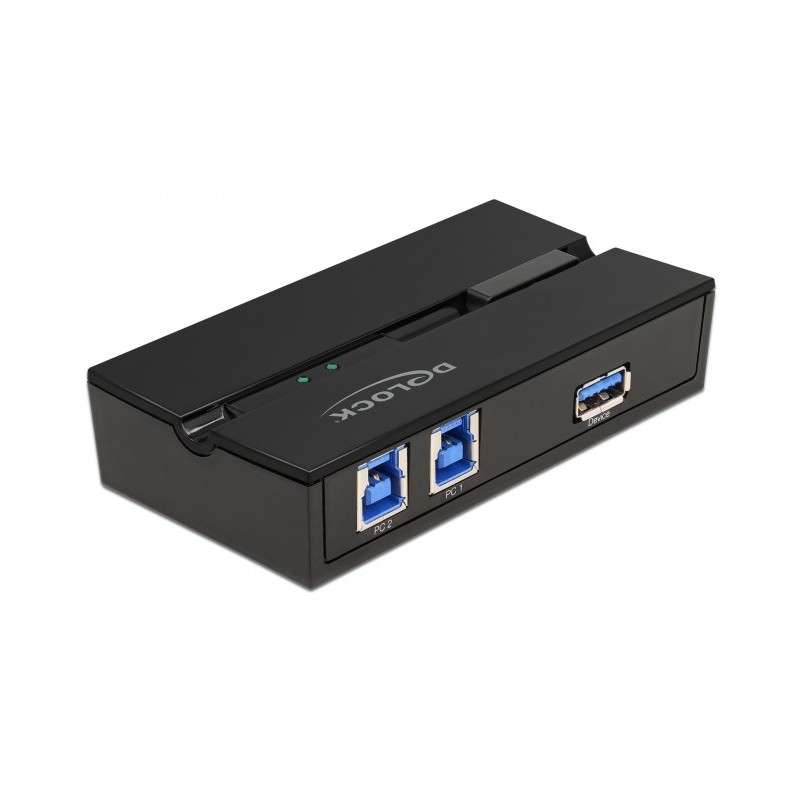 DeLOCK Interruttore USB 3.0 da 2 PC per 1 dispositivo