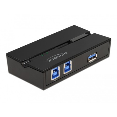 DeLOCK Interruttore USB 3.0 da 2 PC per 1 dispositivo