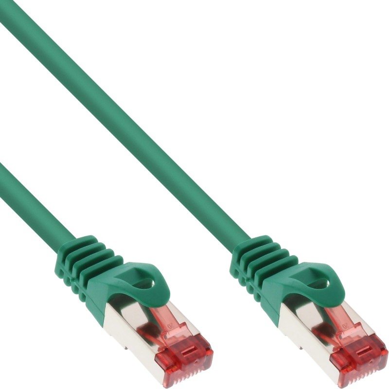 InLine B-76450G cavo di rete Verde 0,5 m Cat6 S FTP (S-STP)