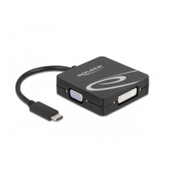 DeLOCK Adattatore USB Type-C per monitor VGA, DVI, HDMI o DisplayPort