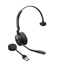 Jabra 9553-410-111 cuffia e auricolare Wireless A Padiglione Ufficio Nero, Titanio