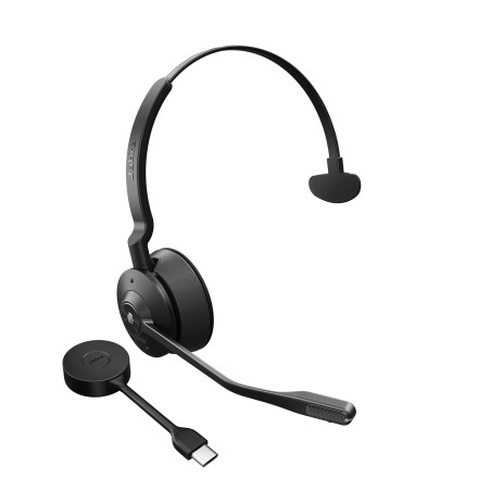 Jabra 9553-470-111 cuffia e auricolare Wireless A Padiglione Ufficio Nero, Titanio