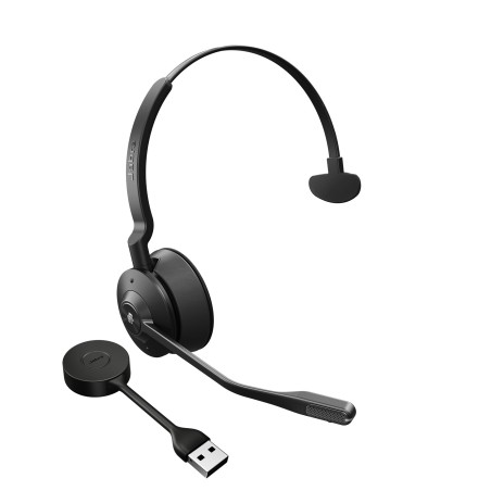 Jabra 9553-450-111 cuffia e auricolare Wireless A Padiglione Ufficio Nero, Titanio