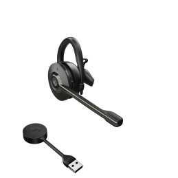 Jabra 9555-450-111 cuffia e auricolare Wireless A clip Ufficio Nero, Titanio