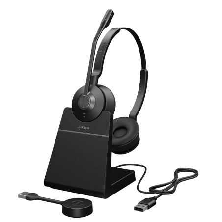 Jabra 9559-415-111 cuffia e auricolare Wireless A Padiglione Ufficio Bluetooth Base di ricarica Nero