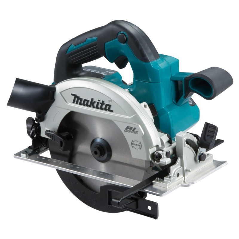 Makita DHS661RTJU sega circolare portatile 16,5 cm Nero, Blu 5000 Giri min