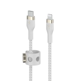 Belkin CAA011BT3MWH cavo Lightning 3 m Bianco