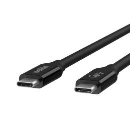 Belkin INZ001bt0.8MBK cavo USB USB4 Gen 3x2 0,8 m USB C Nero