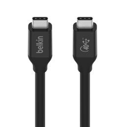 Belkin INZ001bt0.8MBK cavo USB USB4 Gen 3x2 0,8 m USB C Nero