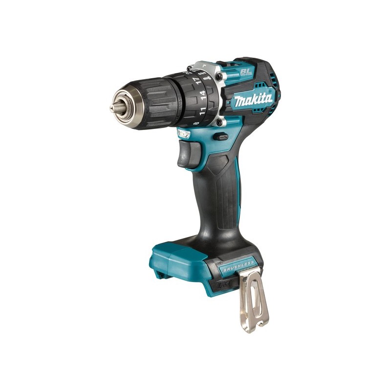 Makita DHP487Z trapano 1700 Giri min Senza chiave 1,4 kg Nero, Blu
