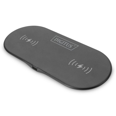 Digitus Pad di ricarica wireless, Duo, 15W