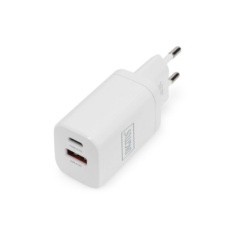 Digitus Caricatore USB 1x USB-A   1x USB-C, 30W