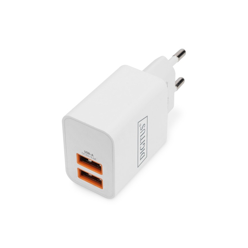 Digitus Caricatore USB 2x USB-A, 15,5W