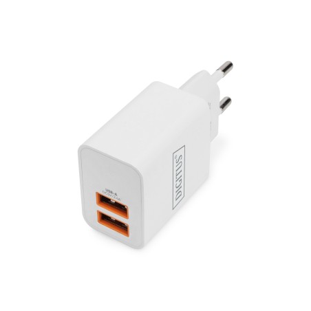 Digitus Caricatore USB 2x USB-A, 15,5W