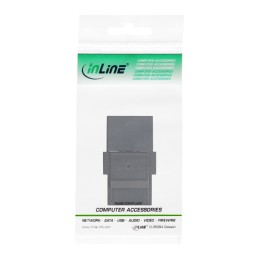 InLine Inserto Snap-In USB 3.1 Type-C femmina femmina, nero