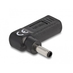 DeLOCK Adattatore per portatile Cavo di ricarica USB Type-C femmina per Dell 4,5 x 3,0 mm maschio 90° angolato