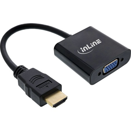 InLine Cavo convertitore da HDMI a VGA, con audio