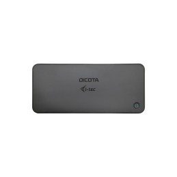 DICOTA D31951 replicatore di porte e docking station per laptop Cablato USB tipo-C Nero