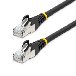 StarTech.com Cavo Ethernet CAT 6a - 1,5m - Nero - Cavo di rete LAN Low Smoke Zero Halogen (LSZH) - 10GbE 500MHz 100W PoE++ -