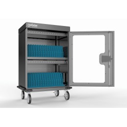 Manhattan 102353 portable device management cart& cabinet Carrello per la gestione dei dispositivi portatili Grigio