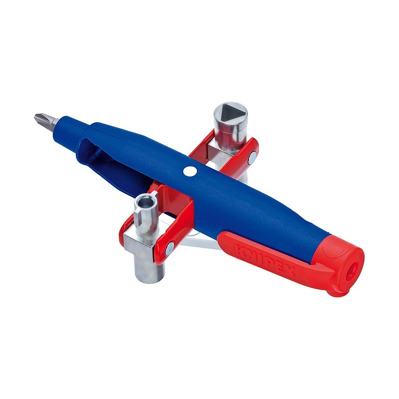 Knipex 00 11 07 chiave di armadietti di controllo e utilità Knipex 00 11 07 chiave di armadietti di controllo e utilità