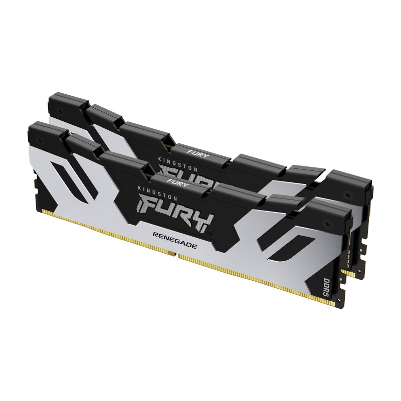 Kingston Technology FURY 32GB 6800MT s DDR5 CL36 DIMM (Kit da 2) Renegade Silver XMP