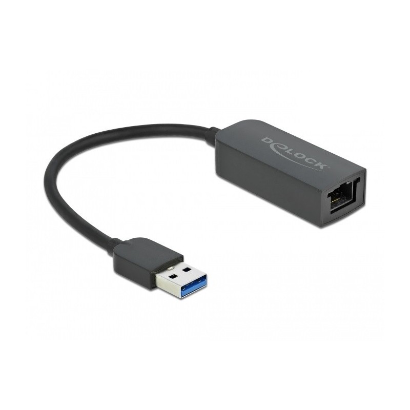 DeLOCK Adattatore USB Tipo-A maschio per 2,5 Gigabit LAN compatto