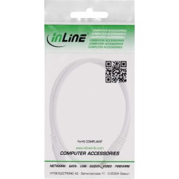 InLine Cavo di prolunga DC, maschio femmina 5,5x2,5mm, AWG18, bianco, 2m