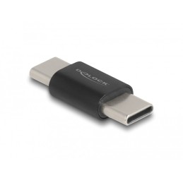 DeLOCK Adattatore SuperSpeed USB 10 Gbps (USB 3.2 Gen 2) USB Type-C Gender Changer da maschio a maschio nera