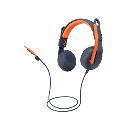 Logitech 981-001372 cuffia e auricolare Cablato A Padiglione Studio Blu, Arancione