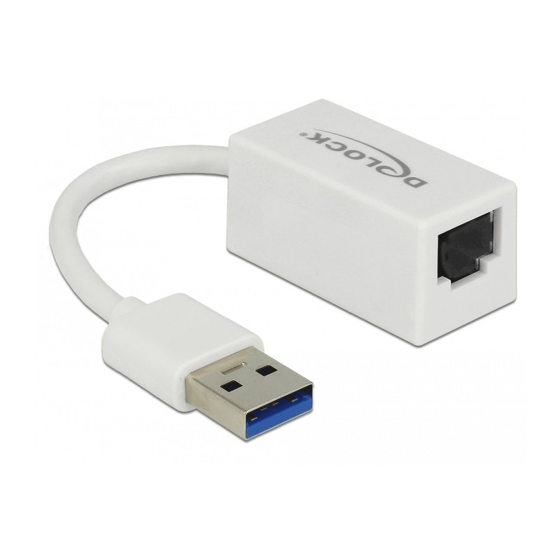 DeLOCK 65905 replicatore di porte e docking station per laptop USB tipo A Bianco