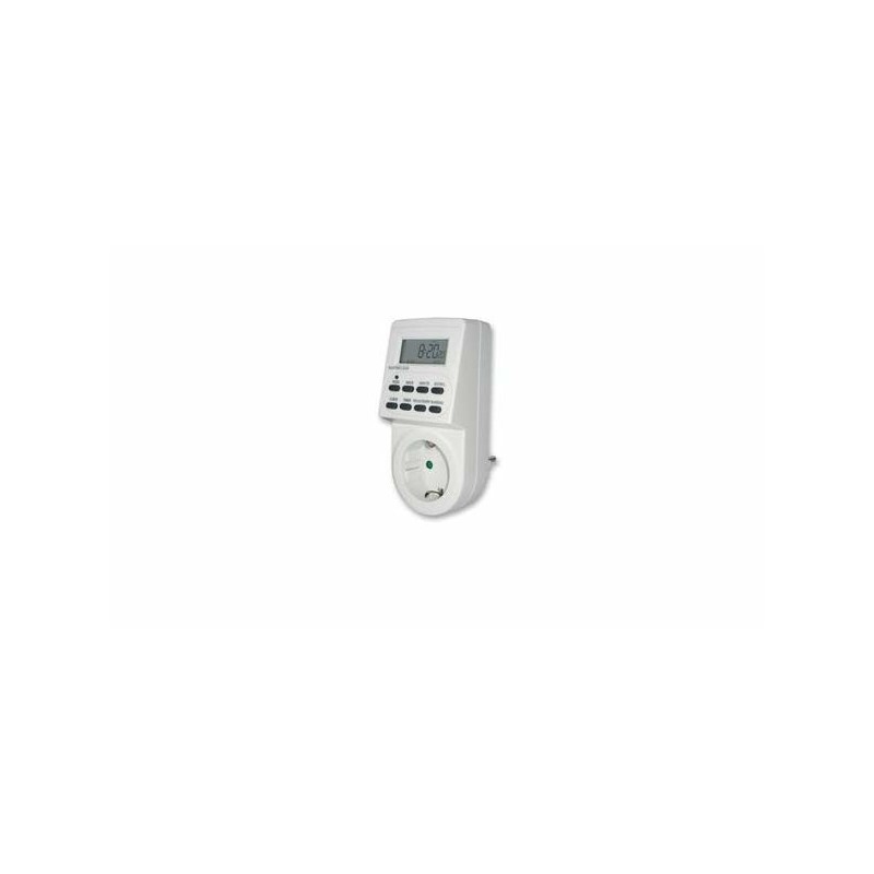 Brennenstuhl 1506550 timer elettrico Bianco Timer giornaliero settimanale