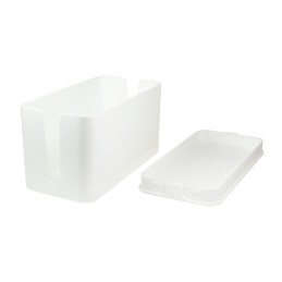 LogiLink KAB0061 organizer per cavi Scatola portacavi Bianco 1 pz