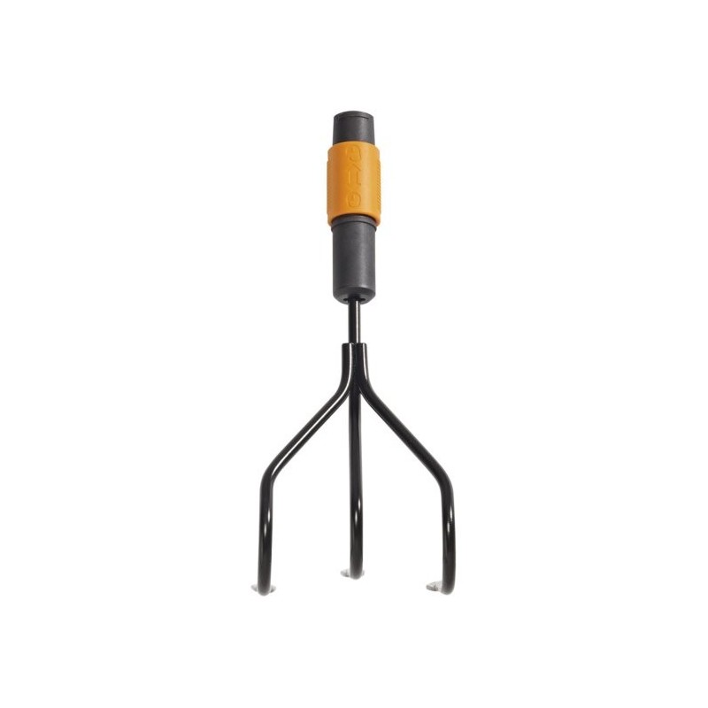 Fiskars QuikFit Nero, Arancione Coltivatore manuale