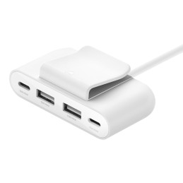 Belkin 4-PORT USB POWER EXTENDER 2M - BIANCO