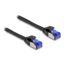 DeLOCK Cavo di rete RJ45 Cat.6A S FTP sottile da 1 m nero