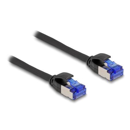 DeLOCK Cavo di rete RJ45 Cat.6A S FTP sottile da 1 m nero