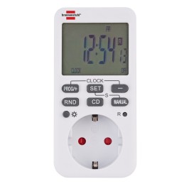 Brennenstuhl 1506320 timer elettrico Bianco Timer settimanale