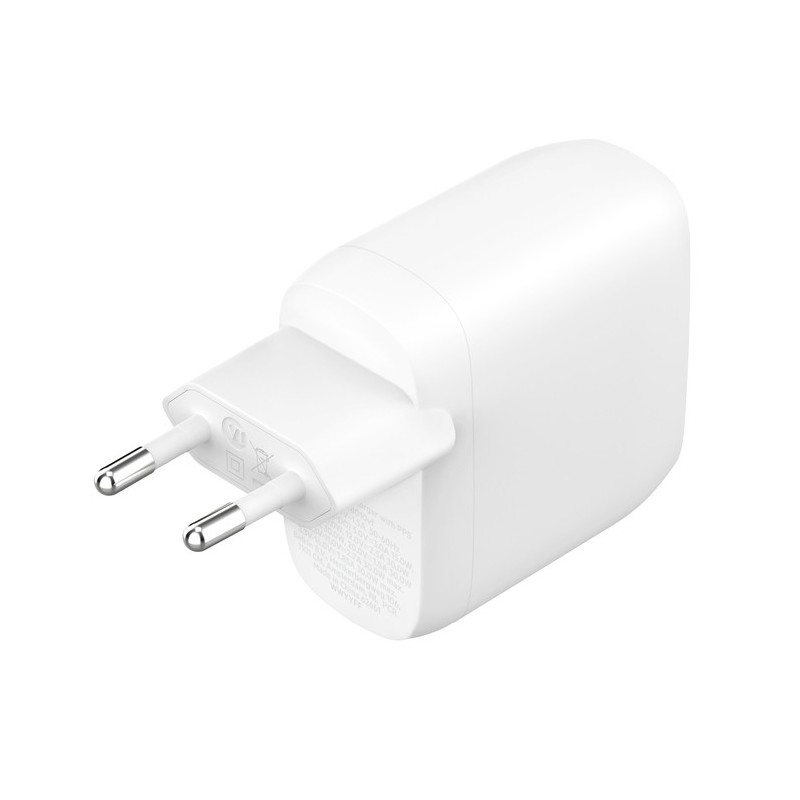 Belkin CARICABATTERIE DA PARETE DUAL 30W PORTA USB-C