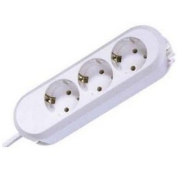 Bachmann SMART 3x Schuko 5m prolunghe e multiple 3 presa(e) AC Bianco