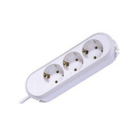 Bachmann SMART 3x Schuko 5m prolunghe e multiple 3 presa(e) AC Bianco