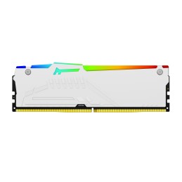 Kingston Technology FURY Beast 16 GB 5200 MT s DDR5 CL40 DIMM White RGB XMP