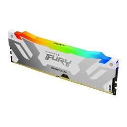 Kingston Technology FURY 32GB 6400MT s DDR5 CL32 DIMM (Kit da 2) Renegade RGB Bianco XMP