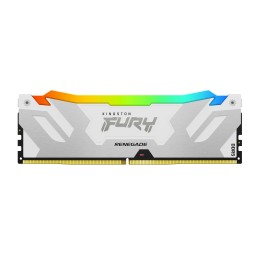 Kingston Technology FURY 32GB 6400MT s DDR5 CL32 DIMM (Kit da 2) Renegade RGB Bianco XMP