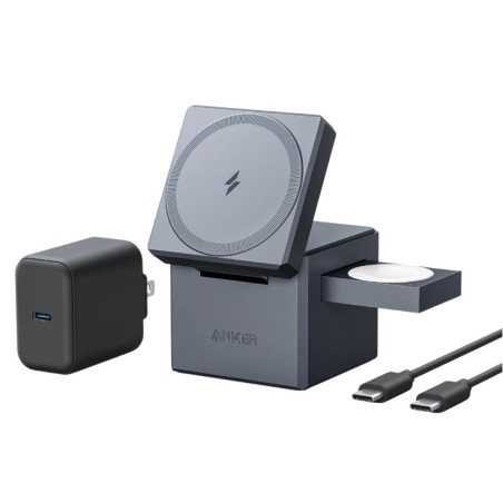 Anker Innovations Y1811G11 Caricabatterie per dispositivi mobili Cuffie, Smartphone, Orologio intelligente Nero AC, USB Carica