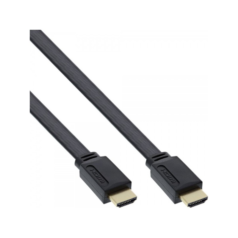 InLine 4043718174386 cavo HDMI 0,5 m HDMI tipo A (Standard) Nero