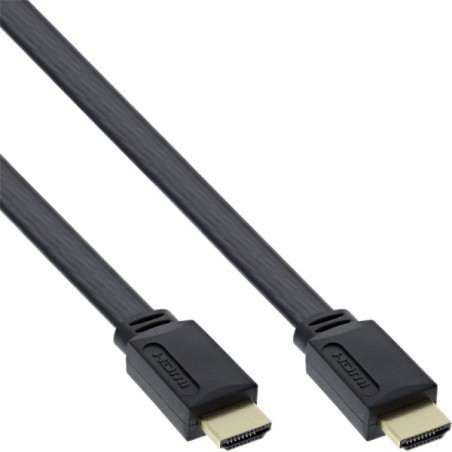 InLine 4043718174386 cavo HDMI 0,5 m HDMI tipo A (Standard) Nero