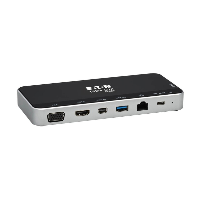 Tripp Lite U442-DOCK16-B replicatore di porte e docking station per laptop Cablato USB 3.2 Gen 1 (3.1 Gen 1) Type-C Grigio