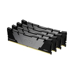 Kingston Technology FURY 32GB 3600MT s DDR4 CL16 DIMM (Kit da 4) Renegade Black