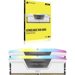 Corsair Vengeance RGB CMH64GX5M2B6000C30W memoria 64 GB 2 x 32 GB DDR5 6000 MHz